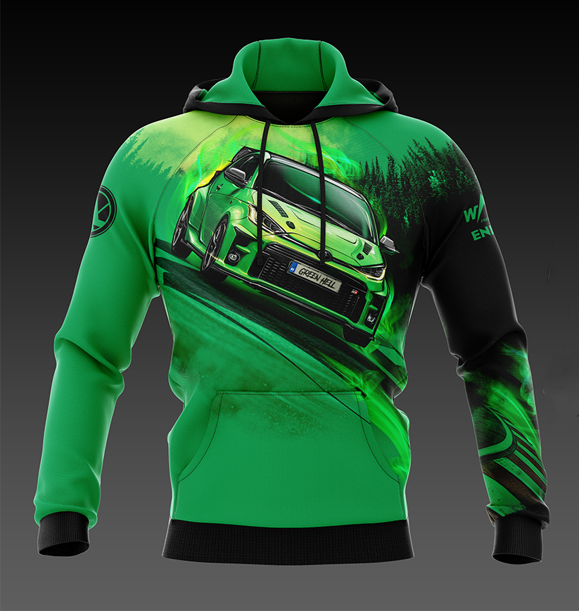 Yaris GREEN HELL limited Pulcsi